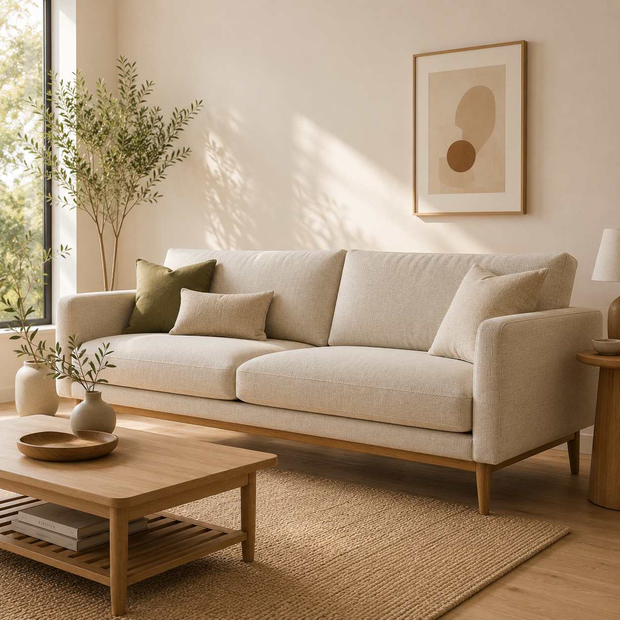 Nordic Fabric Sofa