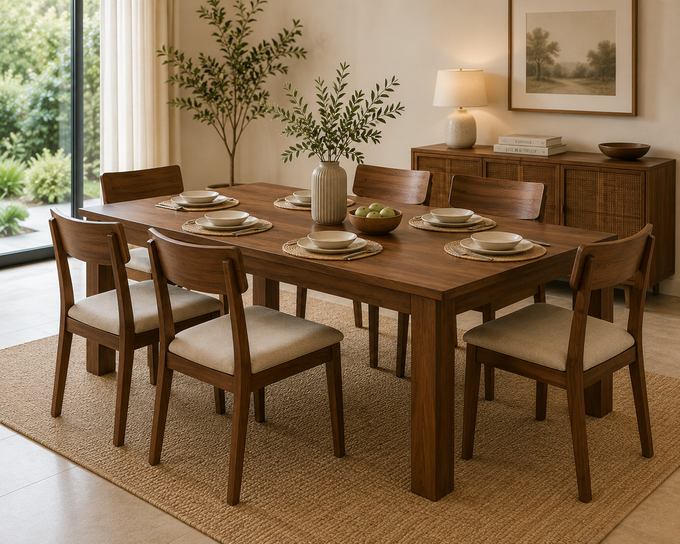6 Seater Dining Table