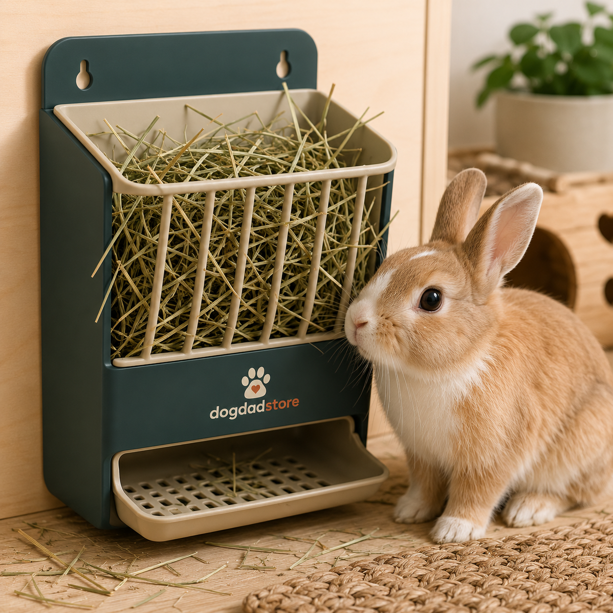 Rabbit Hay Feeder